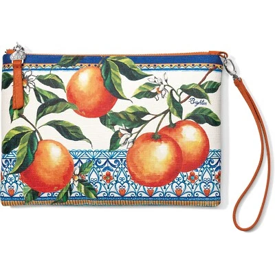 Muñequera Brighton CASABLANCA BOLSA GRANDE con Naranjas Estilo: E5190M Precio de venta sugerido por el fabricante 95 USD NUEVA CON ETIQUETAS Foto 1 de 4