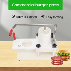 Kommerzieller Burger Patty Maker, Schwerlast 130 mm Hamburger Rindfleisch Patty Maker - Bild 1 von 12