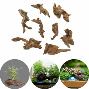 Madera Acuario Madera a la deriva Madera Pecera Planta Cueva Tronco Natural Decoración Ornamento - Imagen 1 de 11