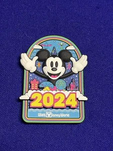 Disney Parks Mickey Mouse 2024 Walt Disney World WDW Fridge Magnet NEW - Picture 1 of 4
