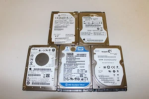 1PCS 160 GB 2.5" 9mm 5400 RPM SATA Hard Disk Drive HDD Ideal Laptops Netbooks - Picture 1 of 1