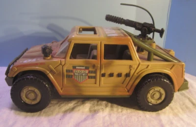 VINTAGE PLASTIC Buddy L  Military JEEP  WX864 - Image 1 of 4
