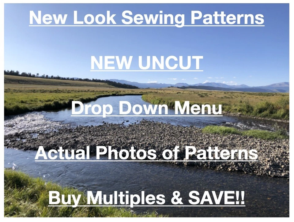 NEW LOOK ONLY Patterns New Uncut Sewing Pattern Costumes Dress Baby Top Pant - Image 1 of 1