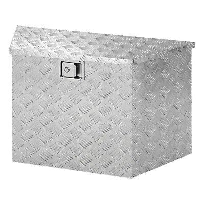 Alu Werkzeugbox Transportkiste Aufbewahrungsbox Anhänger Deichselbox 83x36x49cm - Bild 1 von 4