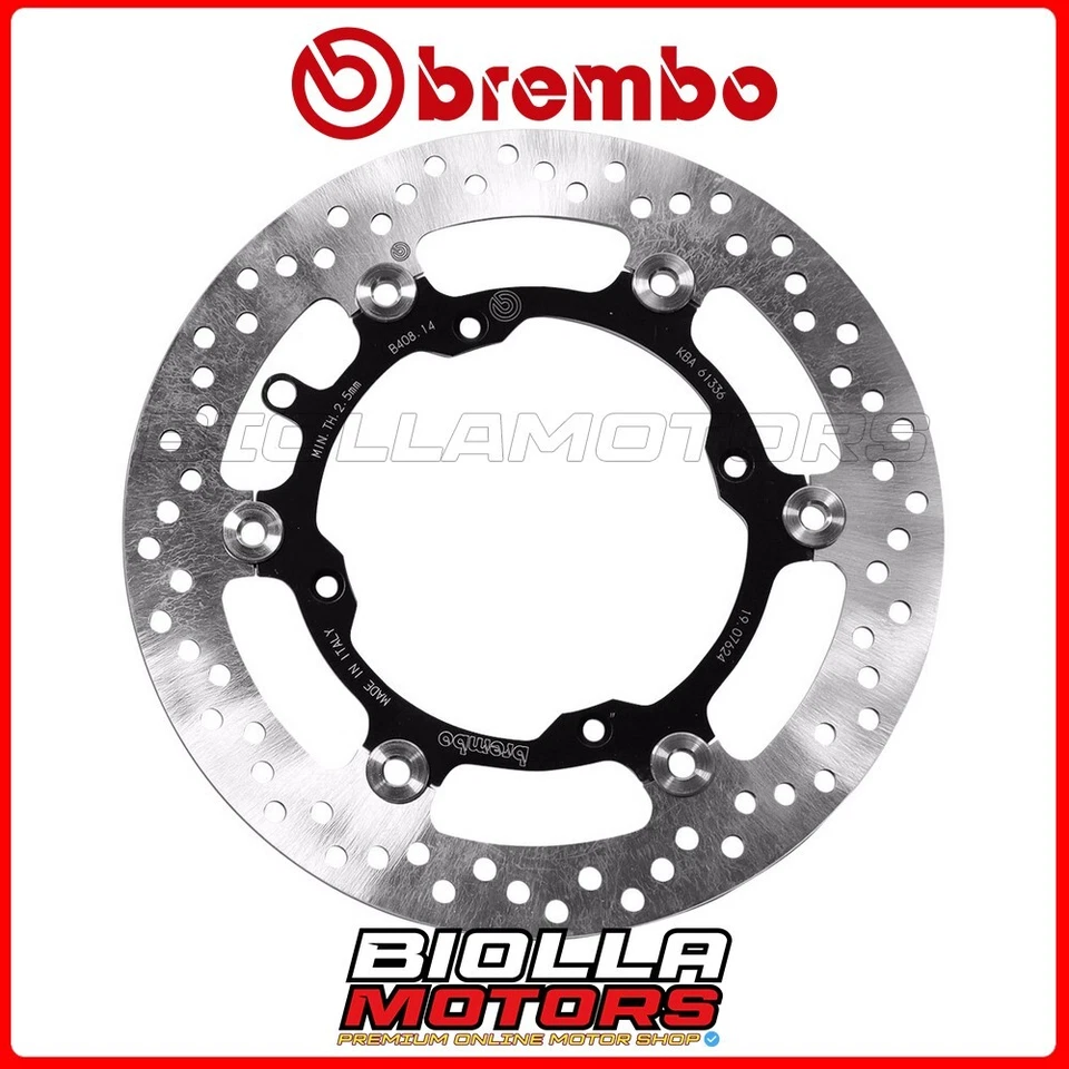 78B40814 DISCO FRENO ANTERIORE BREMBO HUSQVARNA WR 360 2002 FLOTTANTE Foto 1 de 4
