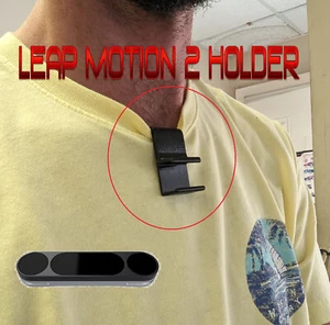 Shirt Clip für Leap Motion 2 Controller HDM Kamerahalterung 3D gedruckt - Bild 1 von 11