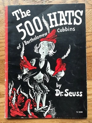 Dr. Seuss The 500 Hats of Bartholomew Cubbins, Vintage 1966 Paperback Scholastic - Image 1 of 2