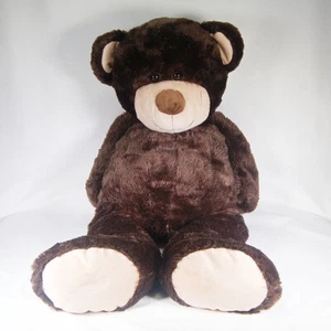 Hugfun International Jumbo 40" Huggable Plush Stuffed Teddy Bear Dark Brown Prop - Picture 1 of 5