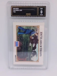 1991-92 Hoops #301 James Naismith/100 Years of Hoops Centennial Card GMA 9 Mint - Picture 1 of 2