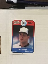 1989 Topps Cal Ripken Jr. Cap'N Crunch