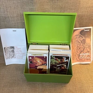The Betty Crocker Recipe Card Library COMPLETE Avocado Green Box Vintage 1971 * - Bild 1 von 7