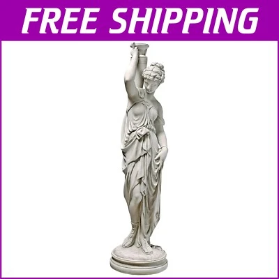Estatua Grand Dione el Portador de Agua - 38" Piedra Fundida para Interior/Exterior Foto 1 de 4