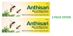 Anthisan Bite and Sting Cream 20g - 2 Pack OFFER