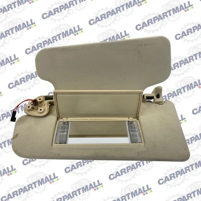 03-08 Land Rover Range Rover Left Driver Sunvisor Sun Visor Shade w/ Light OEM Foto 1 de 4