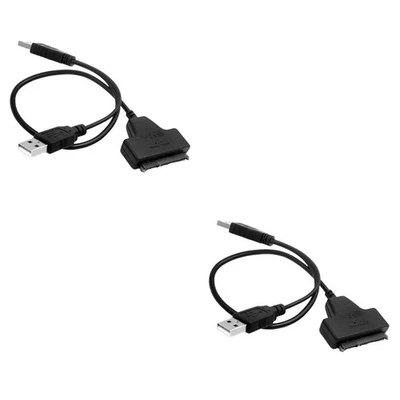 2 stücke -Adapterkabel Laptop Festplatte Datenkabel USB an EASY DRIVE - Bild 1 von 4