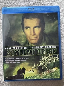 Soylent Green BLU RAY Movie with Sleeve Good Condition - Picture 1 of 4