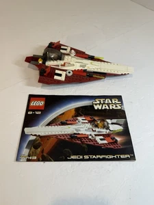 Lego Star Wars Set 7143 - Jedi Starfighter mit Anleitung, OHNE KARTON 98% - Bild 1 von 3