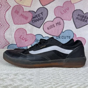 Size 12 - VANS AVE PRO LTD SHOES (FA) BLACK REFLECTIVE - Picture 1 of 11