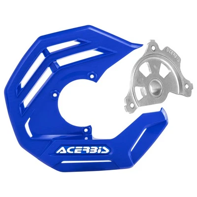 Cubierta de disco frontal Acerbis X-Future con kit de montaje YZ azul para Husaberg FE 501 Foto 1 de 2