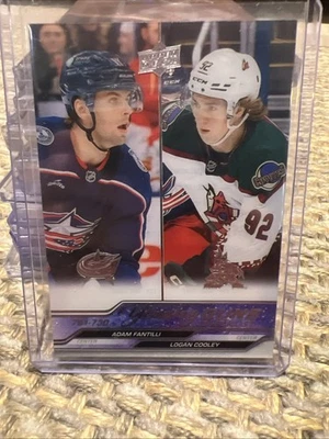 2023-24 Upper Deck Extended Series - Acetate Young Guns Checklist #730 (RC) SP - Image 1 of 2