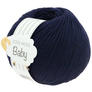 LANA GROSSA COOL WOOL BABY Strickgarn Wolle (210 - Nachtblau) - Bild 1 von 1