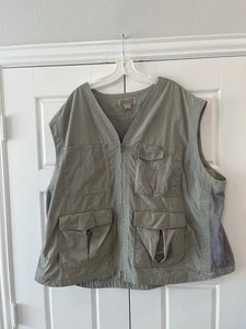 Duluth Trading Weste Herren Größe 3XL Utility Feldangeln belüftet Reißverschluss vorne - Bild 1 von 6
