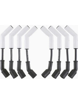 Accel Spark Plug Wire Set Extreme 9000 Ceramic Spiral Core 8 mm Black F (9070C) - Image 1 of 4