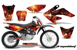 HONDA CRF 70 GRAPHICS KIT DECALS CREATORX DRAGONBLAST - Picture 1 of 1