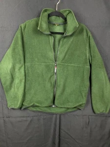 Cabela's Fleece Lined Full Zip Jacket green Size Medium - Picture 1 of 11