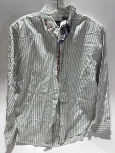 Blusa para mujer talla 2X bordada floral camisa torso - Imagen 1 de 3