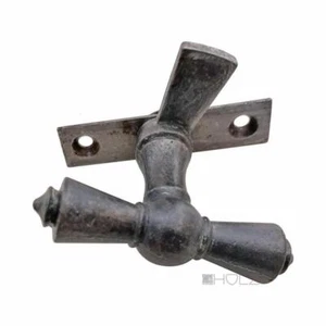 Fensterolive antik Einreiber Eisen Fenstergriff alt Kugel 77mm - Bild 1 von 1