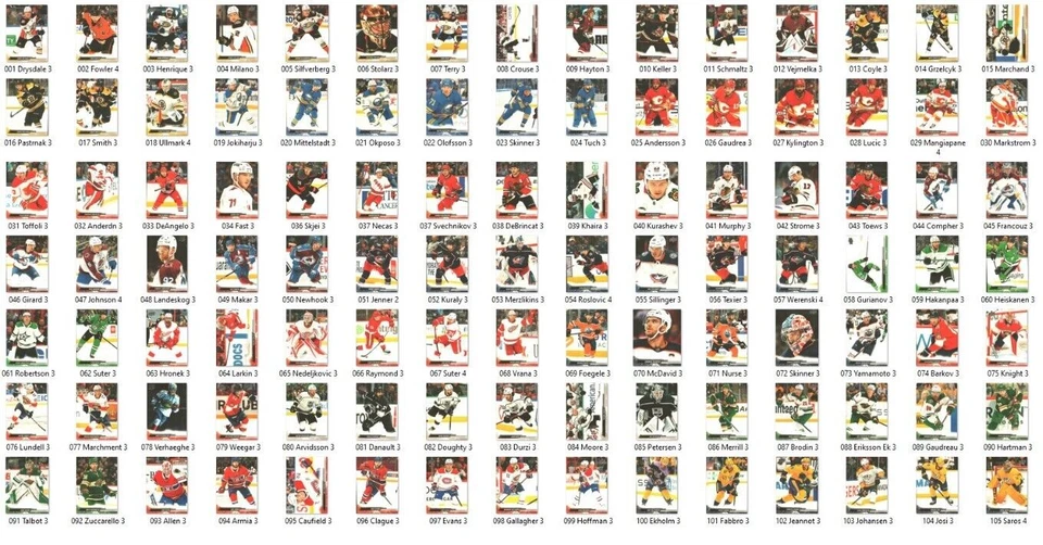 2022-23 Upper Deck Hockey Series 1 Base Cards 1-200 - Pick your card - Image 1 of 1