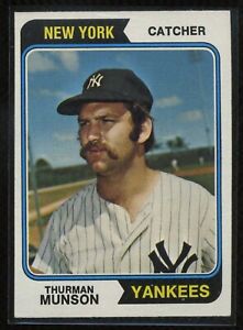 1974 Topps #340 - Thurman Munson - NM/MT - Yankees