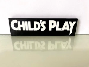 Child's Play Logo 2019 Horror Sci-fi Karen High-tech Doll Chucky Andy Birthday - Picture 1 of 1