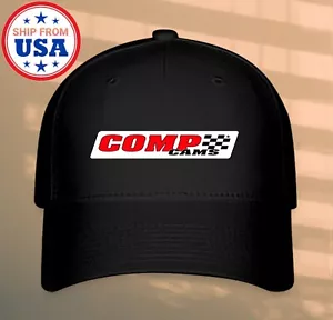 COMP Cams Black Hat Baseball Cap Size S/M & L/XL - Picture 1 of 3