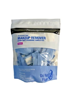 Neutrogena Makeup Remover Wipes Singles, Daily Facial Cleanser Towelettes, 20uni - Picture 1 of 2
