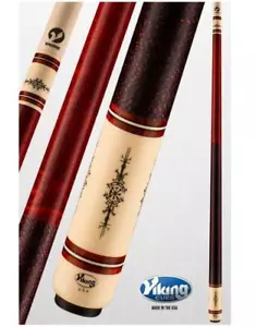 Viking B3455 Linen Wrap Pool Cue w/ ViKORE High Performance Shaft Free Shipping - Picture 1 of 6
