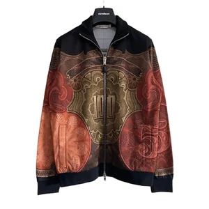 Givenchy Black Money Print Zipped Track Jacket | Size M SS17 RRP $1850 - Picture 1 of 10