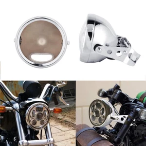 5-3/4 5.75" LED Headlight Mount Housing Bracket For Honda Shadow Spirit 750 - Picture 1 of 7