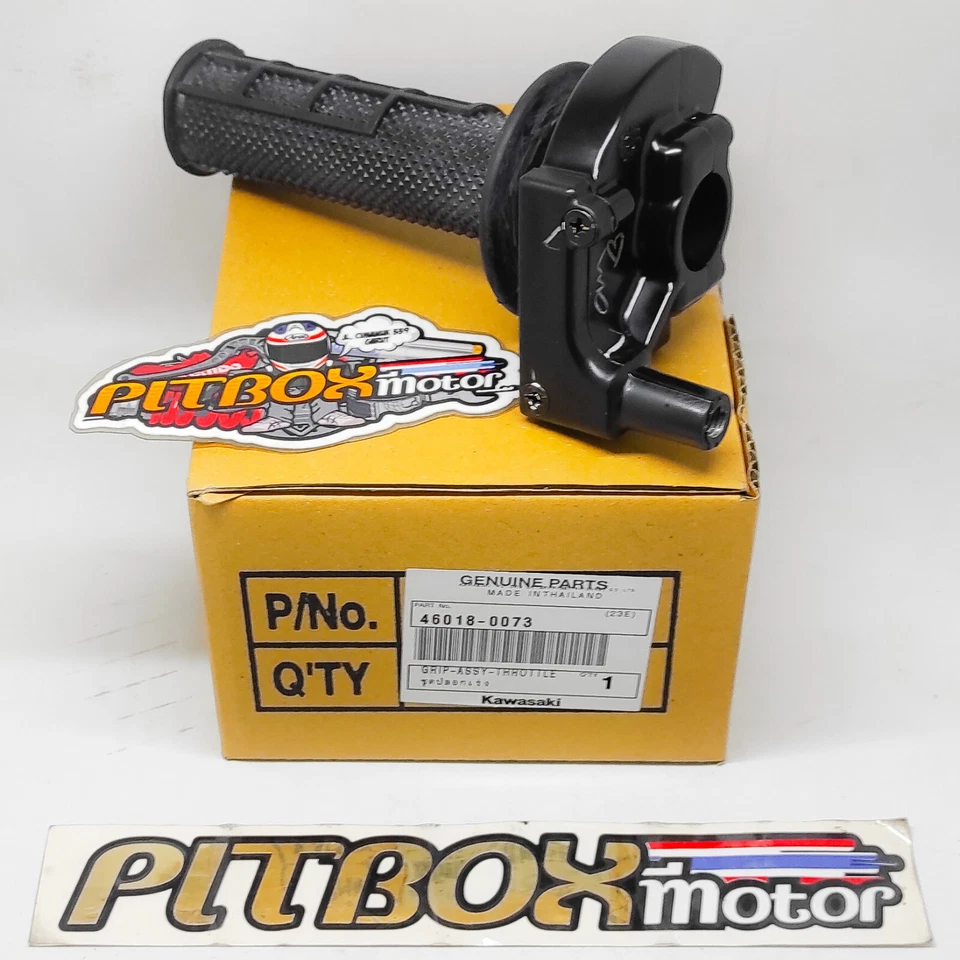 Kawasaki KLX 140 L G Throttle Tube Grip Assy 2008-2023 46018-0073 OEM Genuine - Image 1 of 4