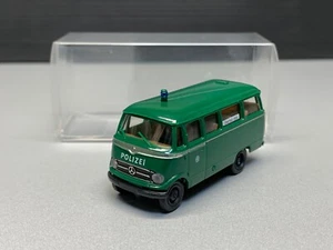 Mercedes Benz MB L 319 O 319 Polizei Überfall Kdo. Einsatz Wagen Brekina H0 1:87 - Picture 1 of 14