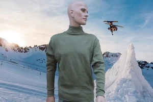 Polo Thermique ignifugé neuf pour les équipages blindés Anglais Médium 📌2a. - Imagen 1 de 3
