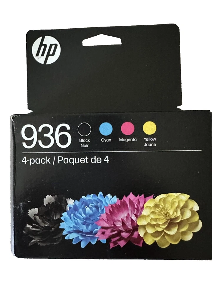HP 936 CMYK Original Ink Cartridge 4-Pack 1 250 pages 6C3Z5LN