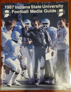 1987 INDIANA STATE UNIVERSITY SYCAMORES FOOTBALL MEDIA GUIDE