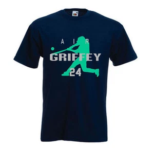 Ken Griffey Jr Seattle Mariners "Air Griffey" T-shirt Youth & Mens sizes S-5XL - Picture 1 of 2