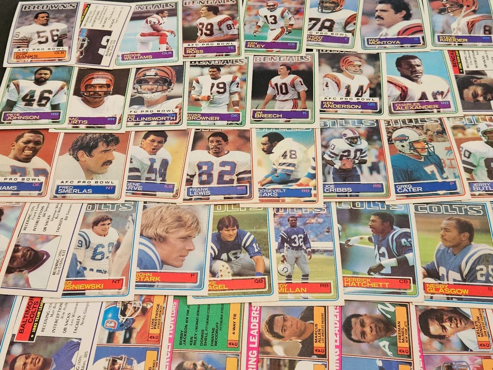 1983 TOPPS FOOTBALL YOU PICK #1-199 SEE PHOTOS OF EVERY CARD STARS NEW LISTING - Image 1 of 1