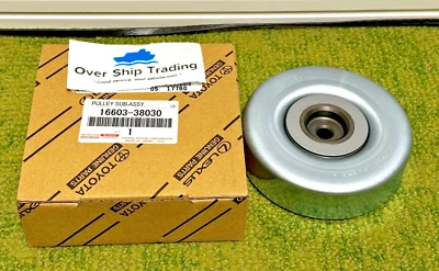 Lexus Genuine LS460 GS460 Belt Drive Idler Pulley 16603-38030 OEM Foto 1 de 4