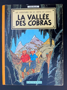 Jo, Zette et Jocko - La Vallée Des Cobras - B27 - 1960 - TBE - Tintin
