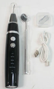 IRIPLEZO Set Pulizia Denti Ultrasuoni 5 Modalità Regolabili 6 Testine di Pulizia. - Foto 1 di 3