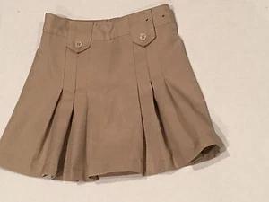 French Toast Girls Skirt Khaki 5 School Uniform - Picture 1 of 4